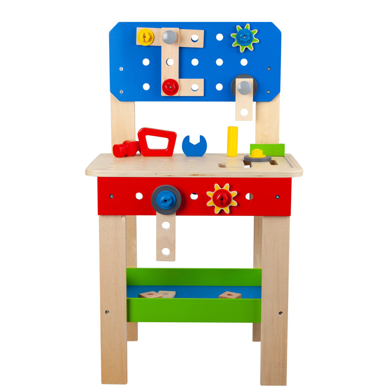 early learning centre wooden activity workbench